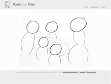 Tablet Screenshot of martinvanthiel.nl